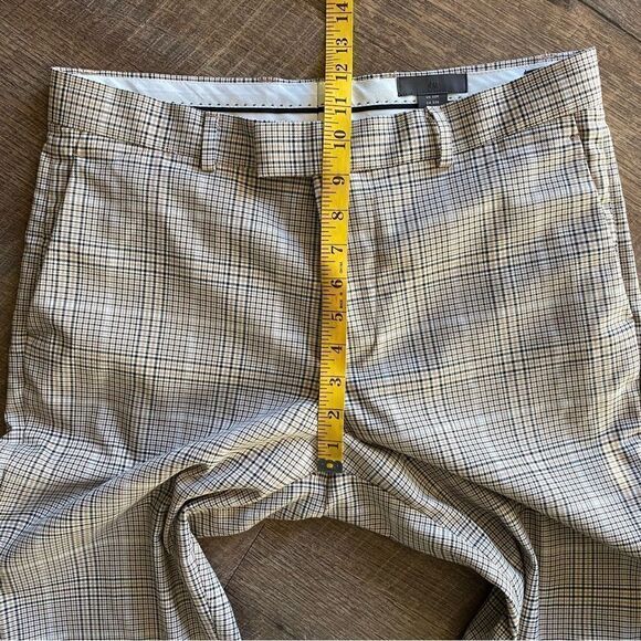 H&M Slim Fit Pants Houndstooth Plaid 33 Regular Men’s Preppy - Picture 11 of 15